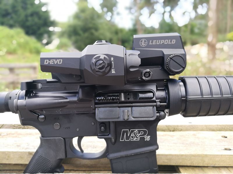 LEUPOLD D-EVO y LCO Detallle literal